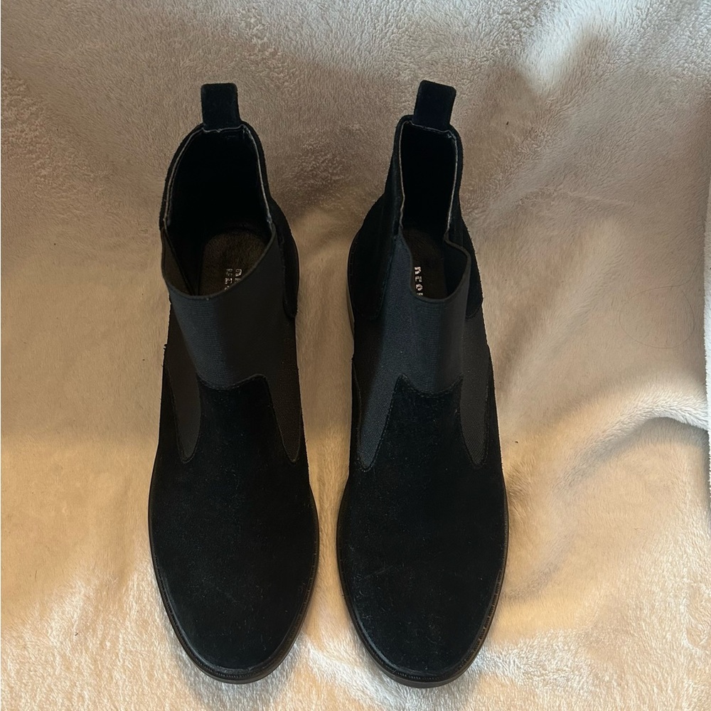 Design Lab Black Ankle Boots, 8M, barely worn